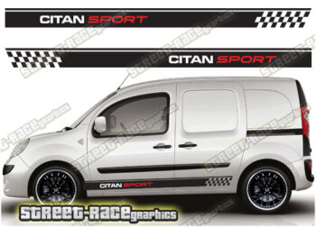 Mercedes Citan racing stripes 010