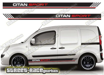Mercedes Citan racing stripes 011