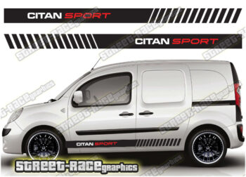 Mercedes Citan racing stripes 017