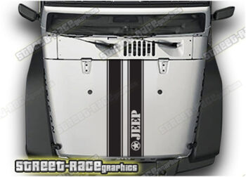 Jeep Wrangler bonnet / hood stripes 039 :: USMC