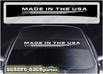 Jeep Wrangler sunstrip SS3301 :: MADE IN THE USA