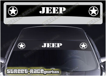 Jeep Wrangler sunstrip SS3304 :: JEEP