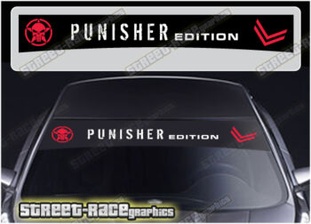 Jeep Wrangler sunstrip SS3305 :: PUNISHER EDITION