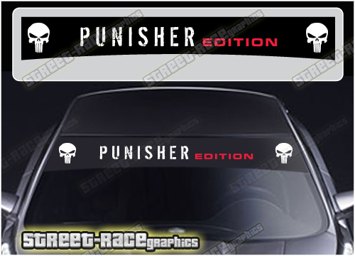 Jeep Wrangler sunstrip SS3306 :: PUNISHER EDITION