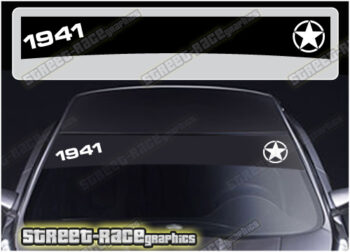 Jeep Wrangler sunstrip SS3312 :: USMC (1941)