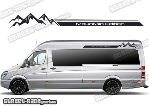 Mercedes Sprinter camper van graphics 101
