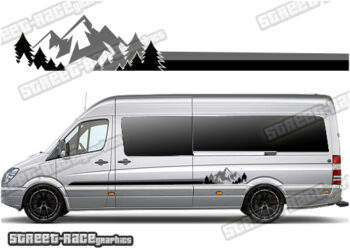 Mercedes Sprinter camper van graphics 103