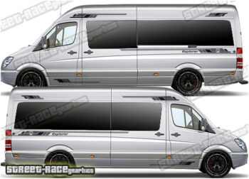 Mercedes Sprinter camper van graphics 107