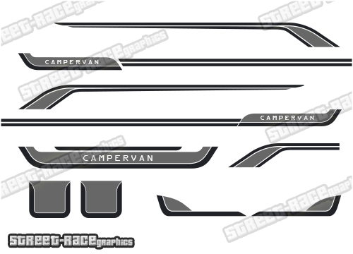 VW Crafter MK1 camper van graphics 109 - Image 2