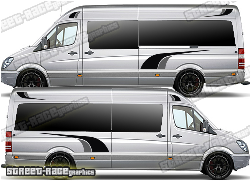 Mercedes Sprinter camper van graphics 118