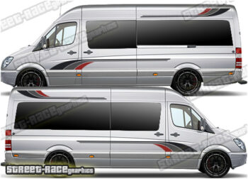 Mercedes Sprinter camper van graphics 121