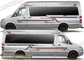 Mercedes Sprinter camper van graphics 122