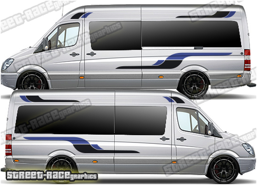 Mercedes Sprinter camper van graphics 125
