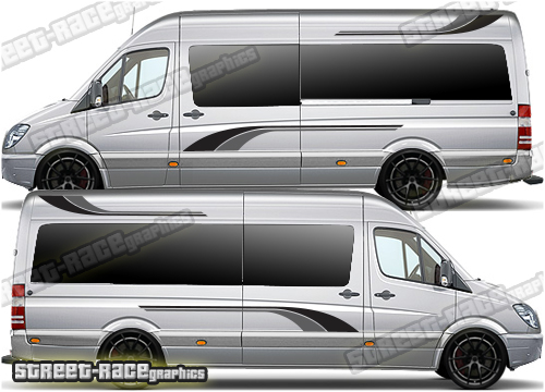 Mercedes Sprinter camper van graphics 126