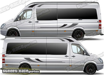Mercedes Sprinter camper van graphics 129