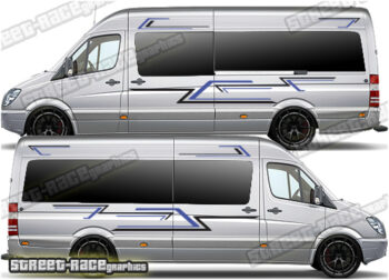 Mercedes Sprinter camper van graphics 130