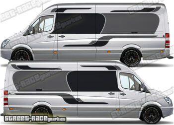 Mercedes Sprinter camper van graphics 134
