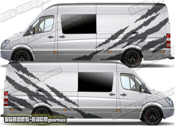 Mercedes Sprinter camper van graphics 142