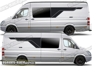 Mercedes Sprinter camper van graphics 149 - window extender