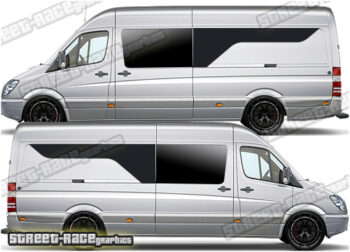 Mercedes Sprinter camper van graphics 150 - window extender