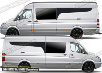 Mercedes Sprinter camper van graphics 151 - window extender