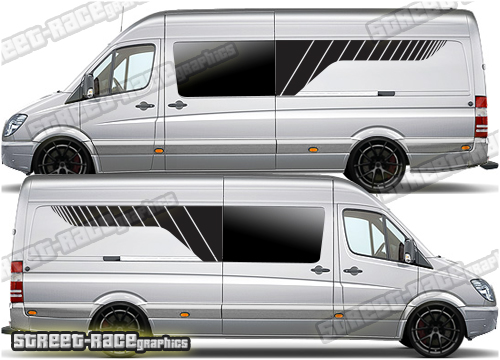 VW Crafter MK1 camper van graphics 154 - window extender