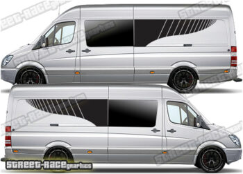 VW Crafter MK1 camper van graphics 155 - window extender