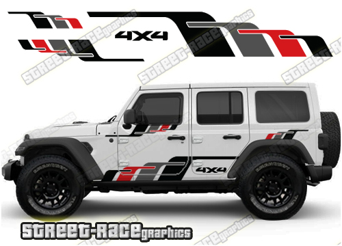 Jeep Wrangler sides 023 :: 4 door LWB