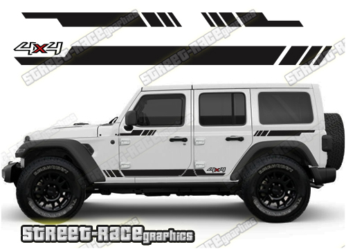 Jeep Wrangler sides 037 :: 4 door LWB