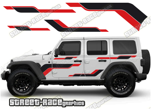 Jeep Wrangler sides 042 :: 4 door LWB