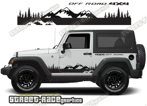 Jeep Wrangler sides 035 :: 2 door SWB