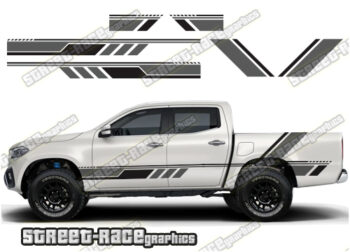 Mercedes X250D side stickers 027