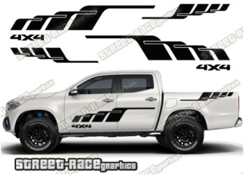 Mercedes X250D side stickers 029