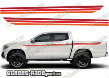 Mercedes X250D side stickers 030