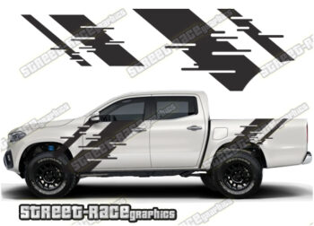 Mercedes X250D side stickers 038