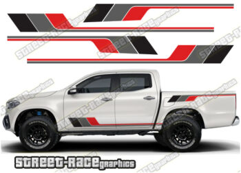 Mercedes X250D side stickers 040
