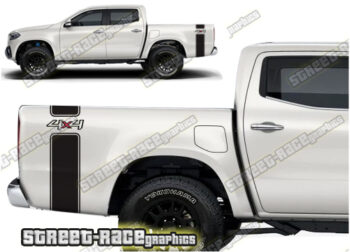 Mercedes X250D bed bands 001