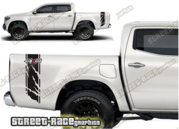 Mercedes X250D bed bands 005