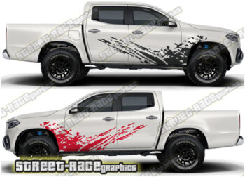Mercedes X250D large graphics 001
