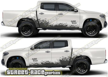 Mercedes X250D large graphics 005