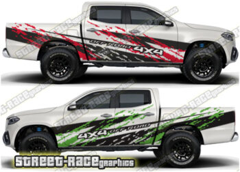 *SALE - READ DESCRIPTION - Mercedes X250D large graphics 022