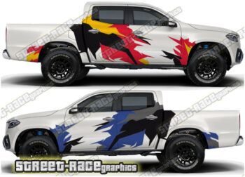 Mercedes X250D large graphics 030