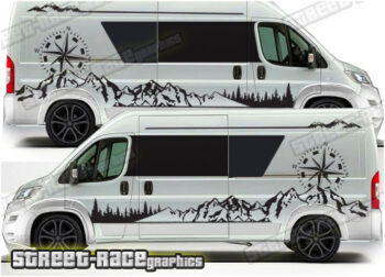 Ducato - Relay - Boxer camper van graphics 169