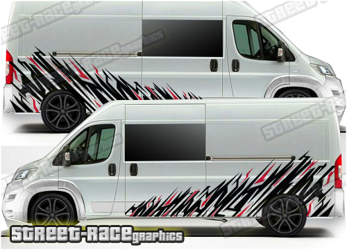 Ducato - Relay - Boxer camper van graphics 159