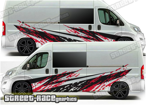 Ducato - Relay - Boxer camper van graphics 161