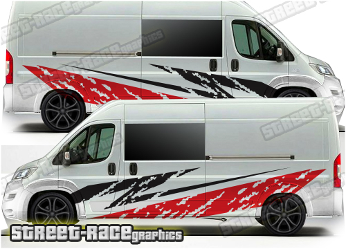 Ducato - Relay - Boxer camper van graphics 162