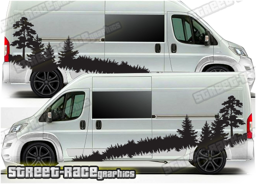 Ducato - Relay - Boxer camper van graphics 164
