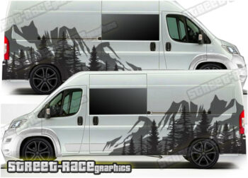 Ducato - Relay - Boxer camper van graphics 167