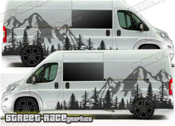 Ducato - Relay - Boxer camper van graphics 168