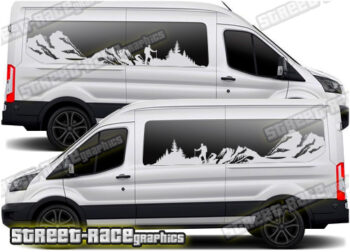 Ford Transit camper van graphics 104